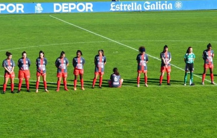 Volante española no quiso participar en minuto de silencio por Maradona: 