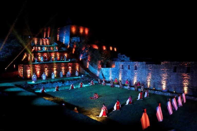 Las postales que dejó el show de luces para la reapertura Machu Picchu