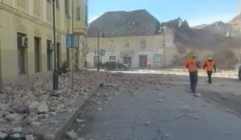 Alcalde de zona afectada por sismo en Croacia: 