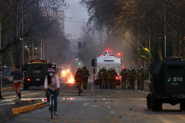 Estos son los desvíos de tránsito en la Alameda por nueva jornada de protestas
