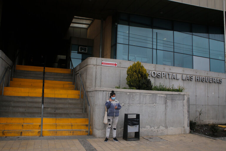 Disponibilidad de camas críticas al borde del colapso en la Región del Biobío