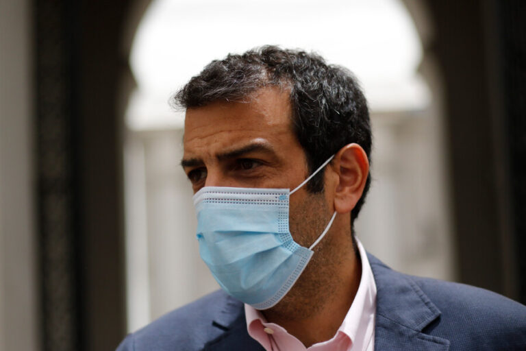 Ministro Delgado a Mesa del Senado por agenda de seguridad: 