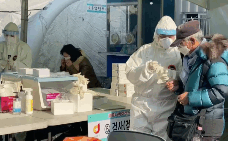 Corea del Sur detecta los primeros casos de la variante británica del COVID-19