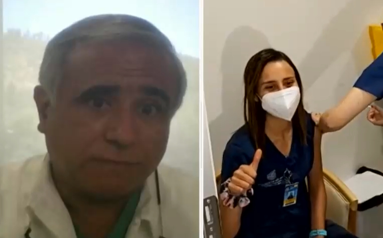 Dr. Ugarte y el proceso de vacunación: 