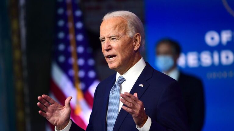 Biden recibirá primera dosis de la vacuna contra el COVID-19 este lunes