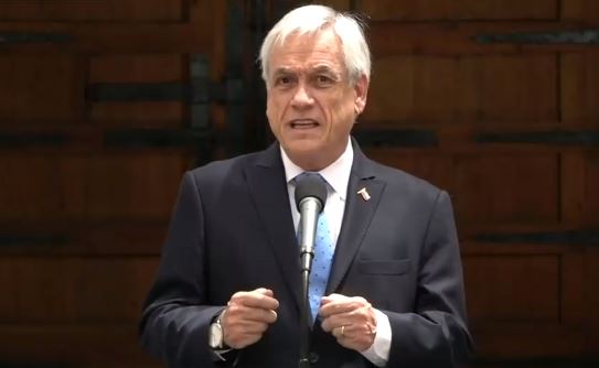 Presidente Piñera anunció que se extenderá el estado de catástrofe por otros 90 días