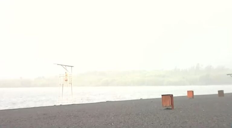 Eclipse de sol: Pucón amaneció con lluvias y cielo nublado