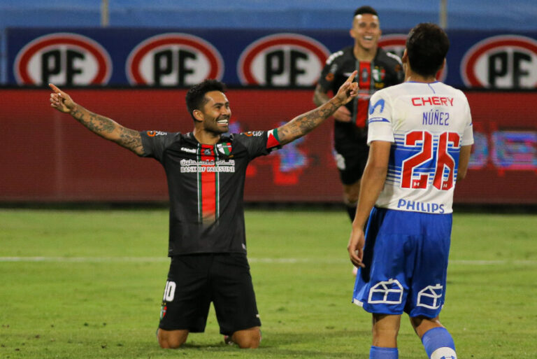 La UC perdió ante Palestino y podría ser cazada en la punta del torneo a falta de 4 fechas