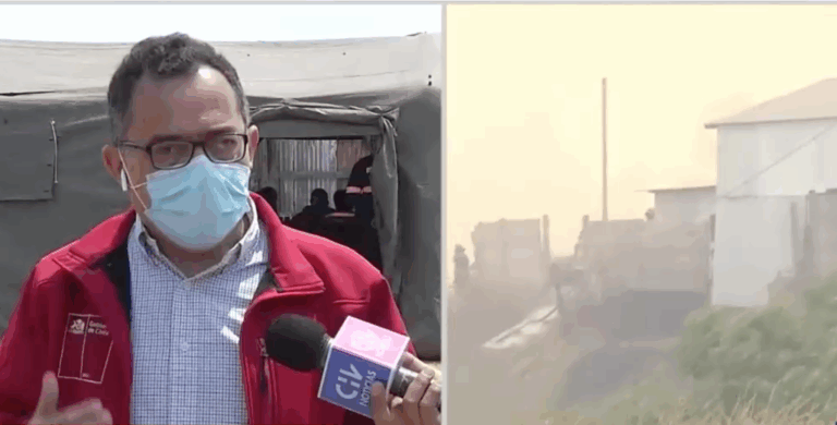 Intendente de Valparaíso detalla avance del incendio en Quilpué: 