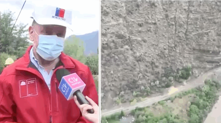 Ministro de Obras Públicas acude a San José de Maipo: 