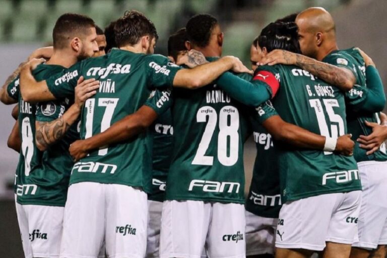 Palmeiras de Kuscevic goleó a River de Paulo Díaz en Buenos Aires y quedó a un paso de la final