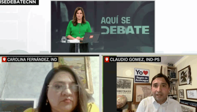 Agua como bien nacional y garantizar salud mental: La postura de Fernández y Gómez como candidatos a la CC