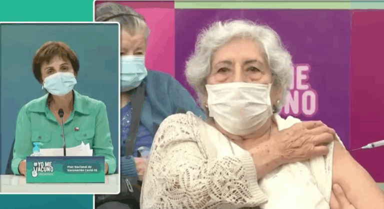 Daza llama a la inoculación de adultos mayores rezagados: 