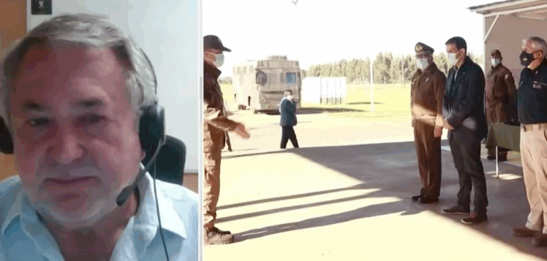 Jorge Atton, ex intendente de La Araucanía, y opción de Estado de Sitio: 