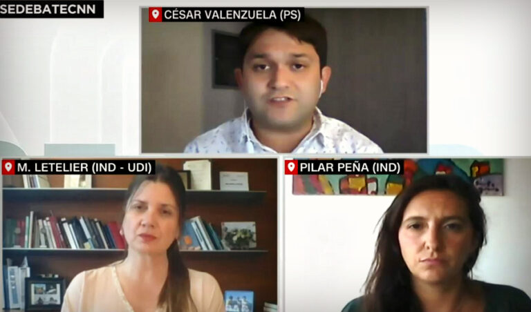 “Es un tremendo desafío que tenemos como ciudadanos”: Letelier, Peña y Valenzuela en debate por los derechos de la mujer