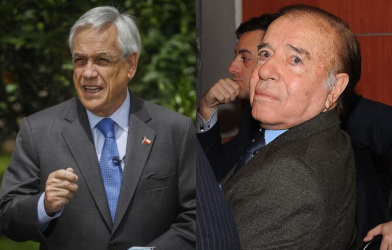 Presidente Piñera da sus condolencias por muerte de Carlos Menem: 