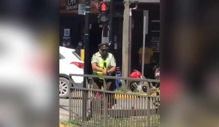 Modifican medida cautelar de carabinero que baleó a malabarista: Quedó con firma quincenal y arraigo nacional