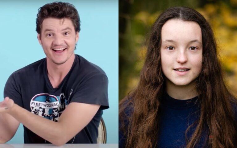 Pedro Pascal y Bella Ramsey de 