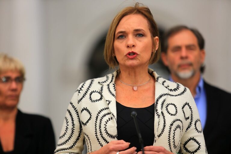 Carolina Goic cree que si Ignacio Briones no hubiese dejado Hacienda, la reforma de pensiones sería una realidad