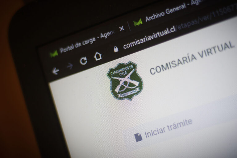 Carabineros: Comisaría Virtual ya se encuentra en funcionamiento tras presentar intermitencias