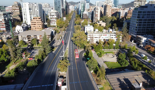 Movilidad en el Gran Santiago cayó 22,8% respecto al lunes anterior