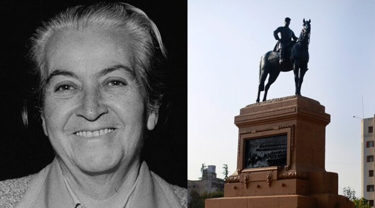 Senadores de oposición proponen cambiar monumento de Baquedano por uno de Gabriela Mistral