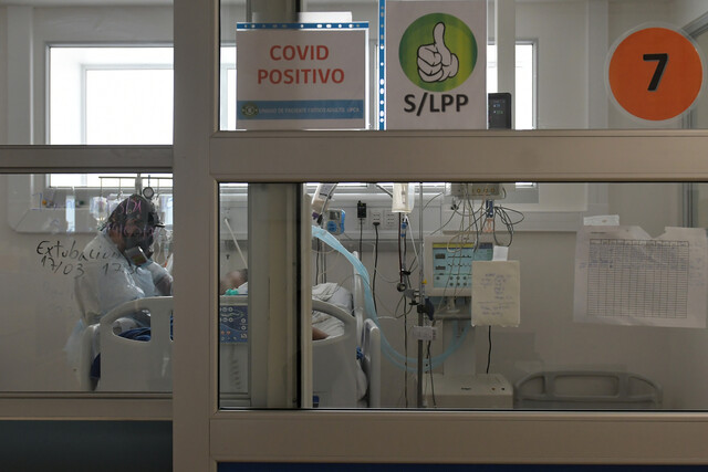 Ocupación de camas UCI alcanza el 97% a nivel nacional