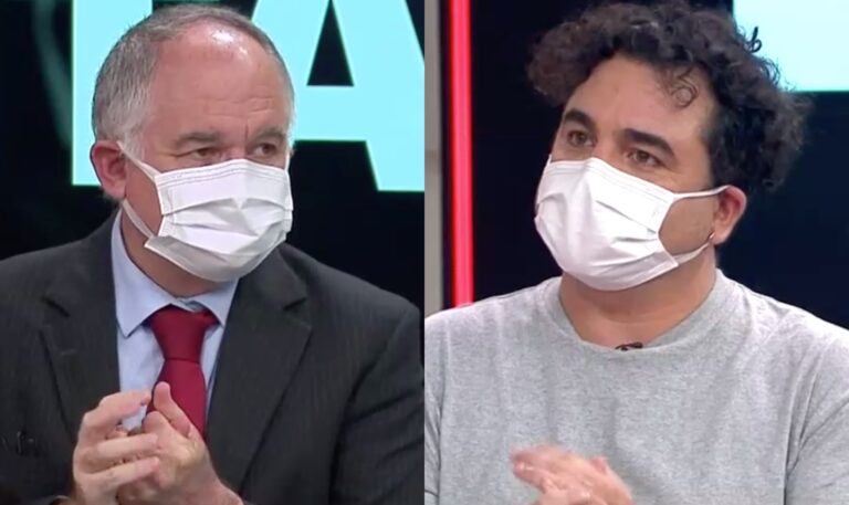 Parada increpó a Orrego tras polémicos dichos: 