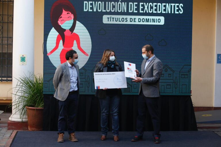 Por regularización de títulos de dominio: Gobierno devolverá más de $270 millones en excedentes