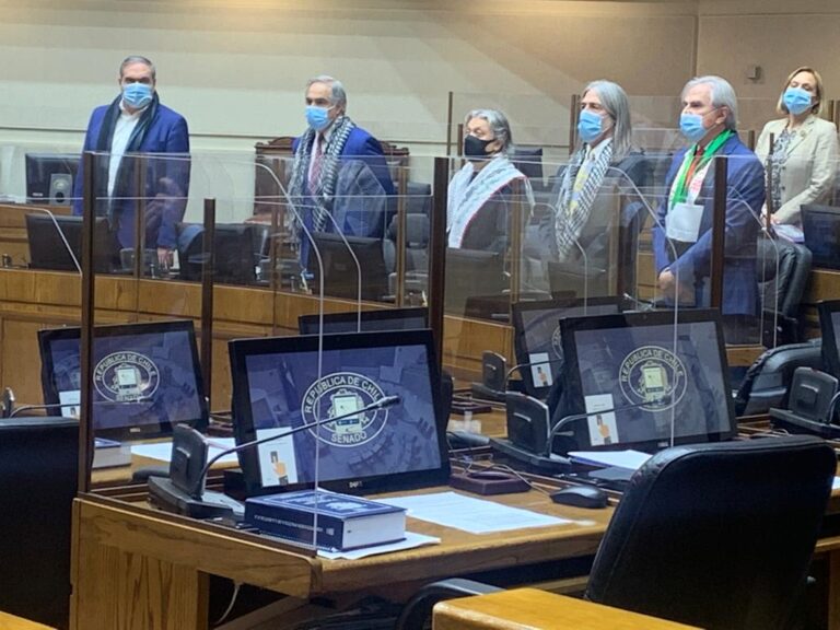 Senadores rindieron minuto de silencio a víctimas fatales del conflicto entre Israel y Palestina