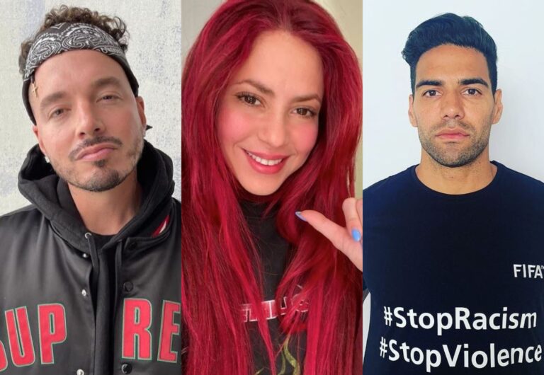 J Balvin, Shakira y Falcao: Los artistas y deportistas colombianos que han hablado de la crisis