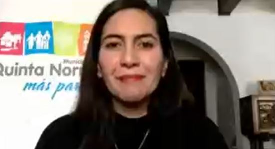 Karina Delfino, alcaldesa de Quinta Normal: 