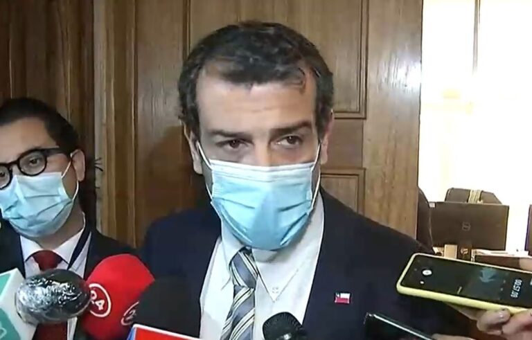 Ministro Delgado reiteró necesidad del Estado de Excepción y planteó que puede ser 