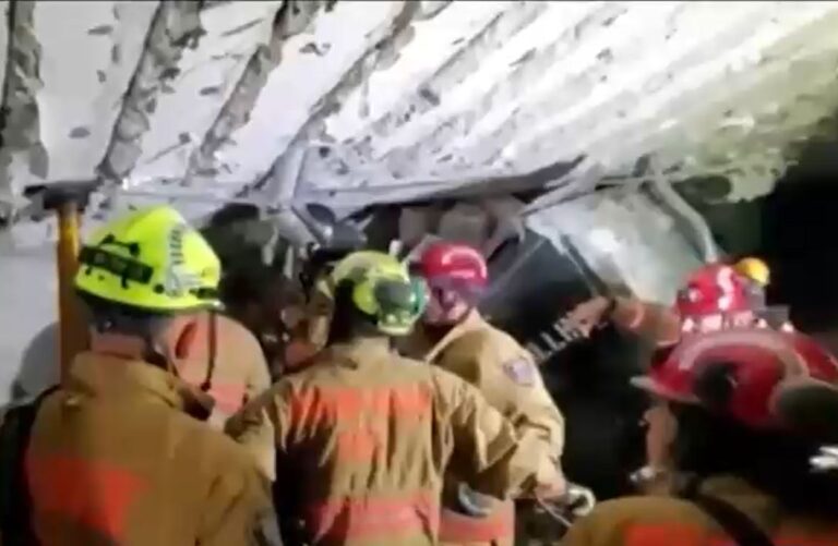 Alcaldesa de la zona donde colapsó edificio en Florida: 