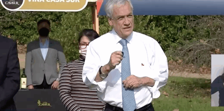 Piñera y macrozona sur: 