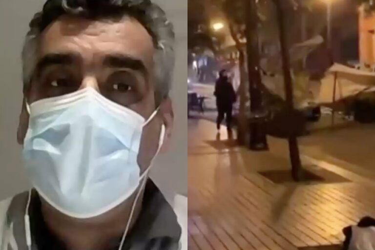 Vocero de locatarios de Barrio Lastarria: 