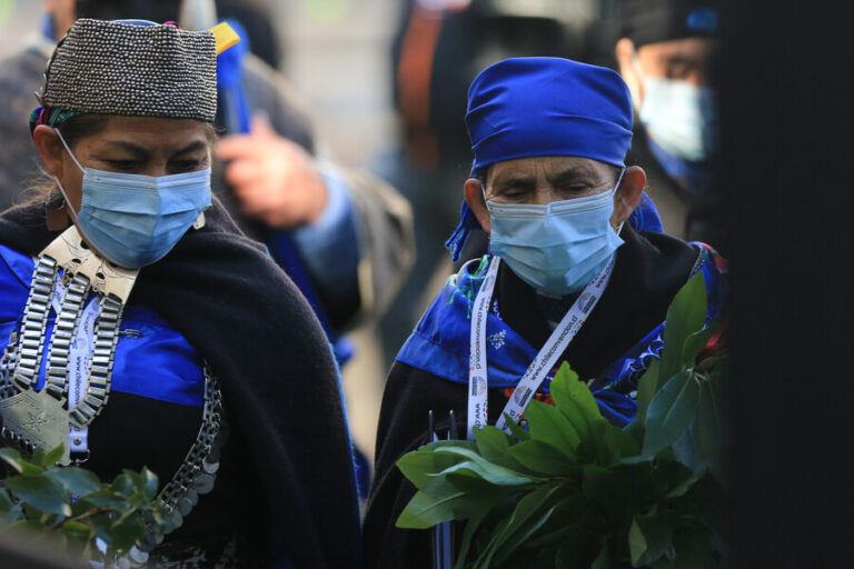 Loncón en defensa de Linconao: 