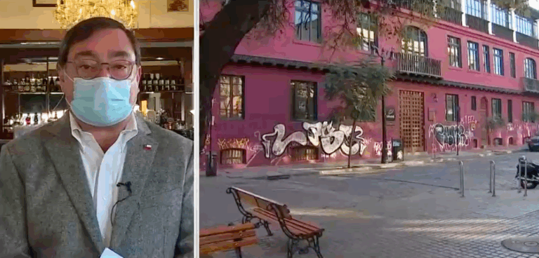 Guevara tras destrozos en Barrio Lastarria: 