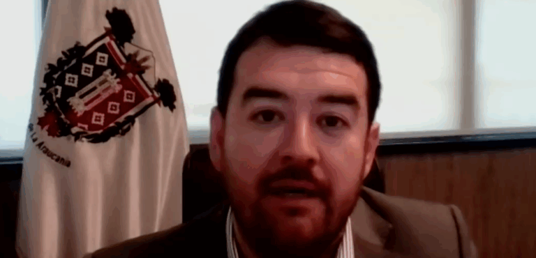 Gobernador de La Araucanía y situación en la zona: 