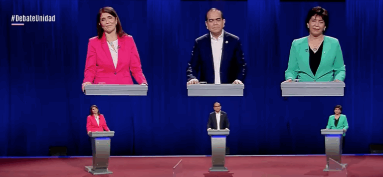 5 momentos que dejó el debate de los precandidatos presidenciales de Unidad Constituyente