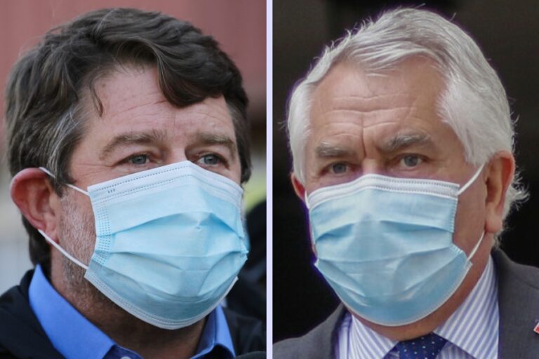 Orrego emplaza a Paris por toque de queda: 