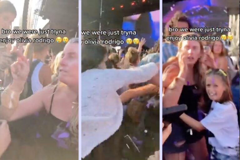 Fanáticas de Olivia Rodrigo se pelearon a golpes en pleno concierto