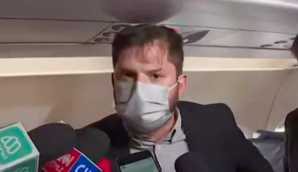 Boric por transporte público: 