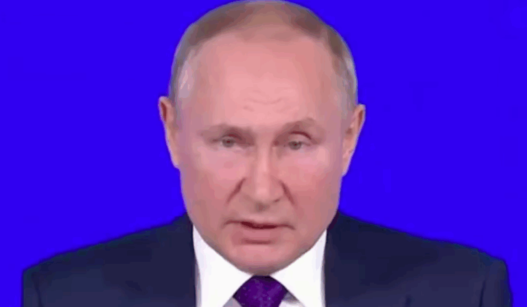 Putin acusó a occidente de llegar con 