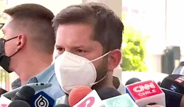 Presidente electo Boric: 