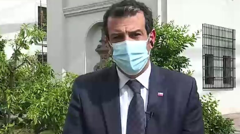 Ministro Delgado se desmarcó de dichos de Chahuán: 