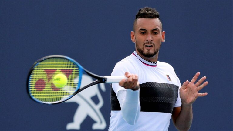 Nick Kyrgios dio positivo por COVID-19 y está en duda su participación en el Abierto de Australia