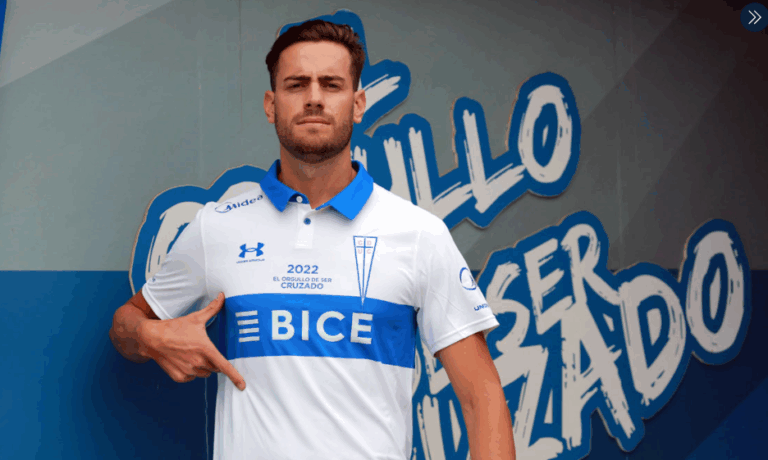 Lucas Melano fue presentado como el nuevo refuerzo de Universidad Católica
