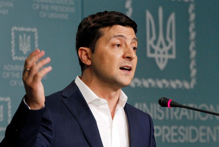 Zelensky acusó a Rusia de cometer 