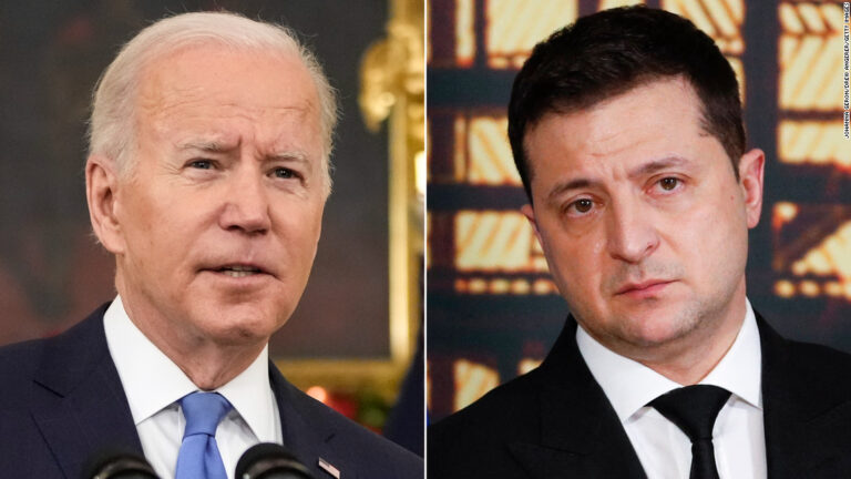 Zelensky sostuvo conversación con Biden tras reconocimiento de regiones ucranianas por parte de Putin